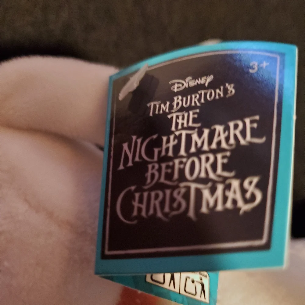 DISNEY Zero nightmare before Christmas with Orange Pumpkin Nose